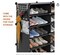 Cubby Shoe Rack,24 Pair Shoe Cubbies,6 Tier Portable Shoe Storage Organizer Cabinet,Plastic Shoe Shelves for Closet,Entryway,Bedroom,Plastic Shoe Shelves for Closet,Entryway,Bedroom,Black